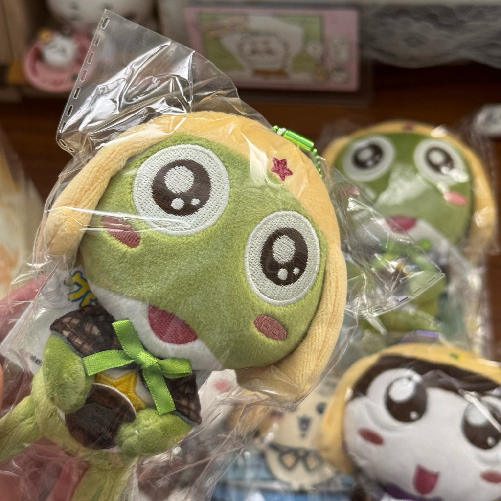 🌱(มาใหม่มีหลายแบบค่ะ)🇯🇵 KERORO x Sanrio พวงกุญแจตุ๊กตาใหม่ล่าสุดจากญี่ปุ่น 🇯🇵