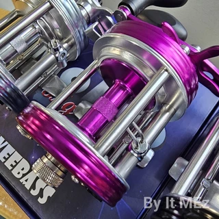 [ รับตรงจากบริษัท ] รอกเบท Weebass MOMO Biggame 4+1BB รอกเบส XTD เฟืองทองเหลือง CNC สปูลอลูมิเนียม Drag 9.5kg รอบ 5.3:1