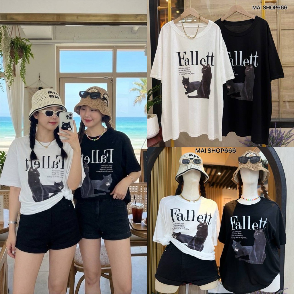 เสื้อยืดผ้าสลาฟผสมคอนตอน Bigsize 56”