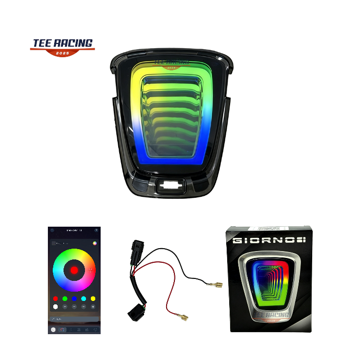 พร้อมส่ง ไฟโลโก้ RGB ไฟแต่งอกกลางโลโก้ LED 3D ควบคุมสีผ่านแอพ สำหรับ Giorno ปลั๊กตรงรุ่น