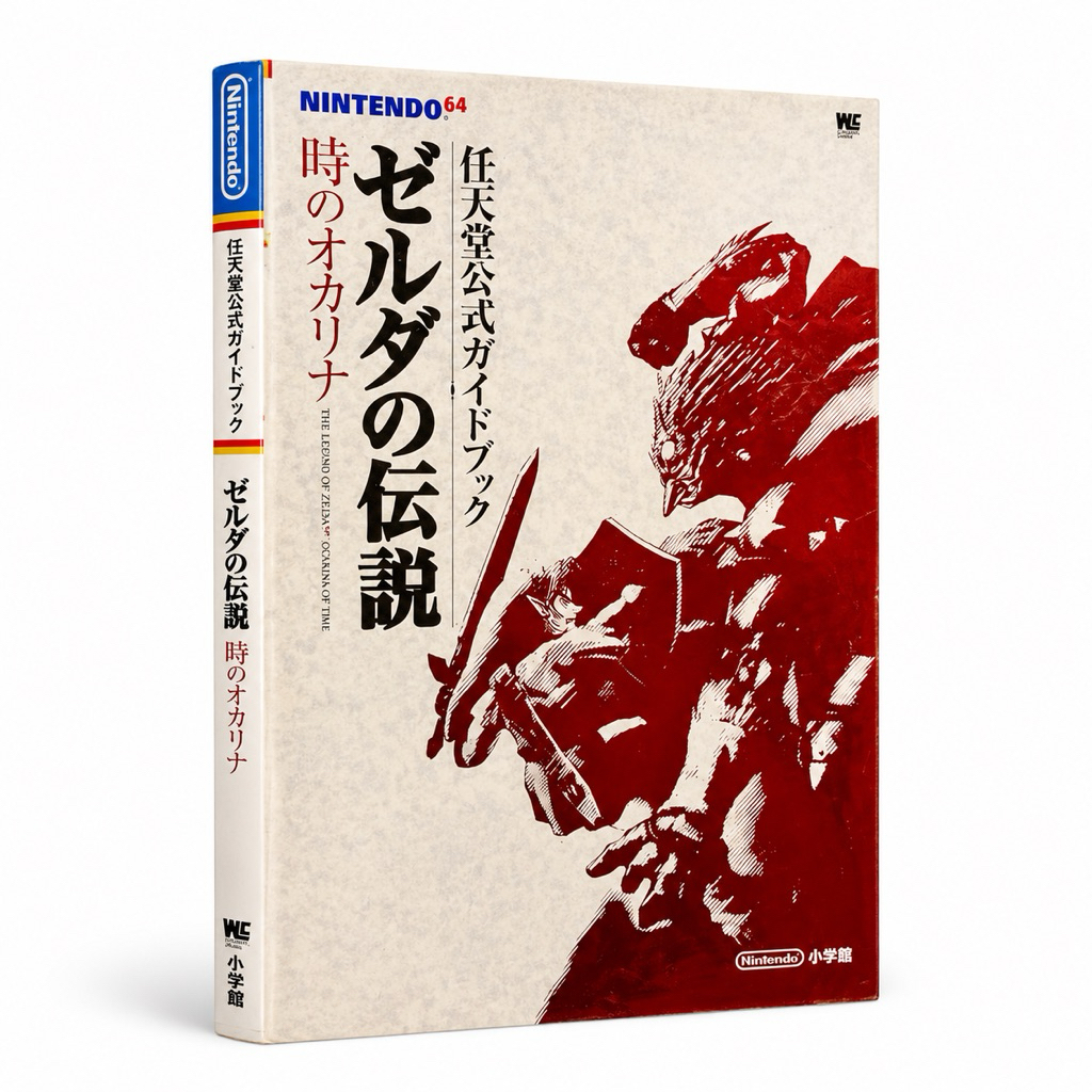 [หนังสือบทสรุปเกมส์]The Legend of Zelda Ocarina of time N64 ญี่ปุ่น