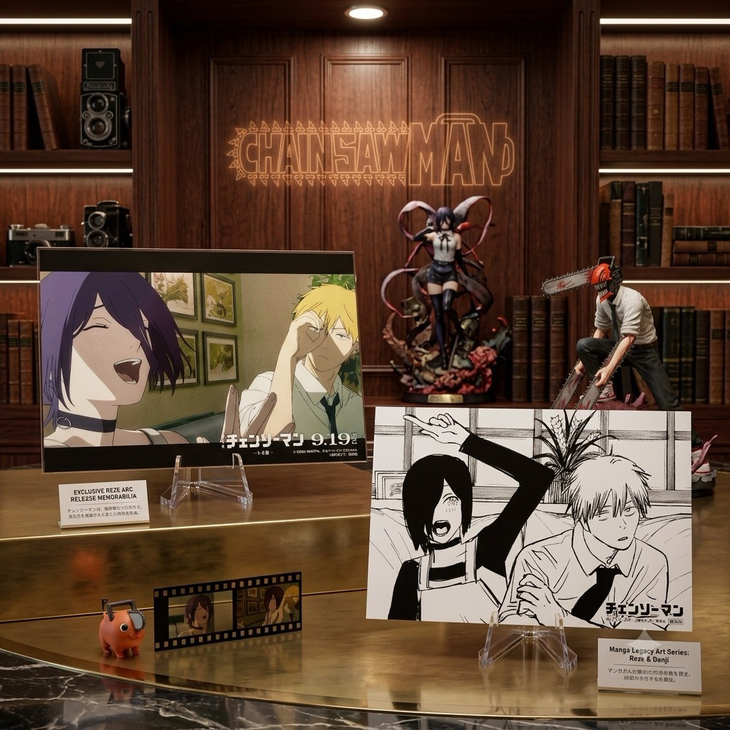 (พร้อมส่ง/แท้ ✅️) ของสะสม Chainsaw man the movie reze arc denji pochita เชนซอว์แมน เรเซ่ เดนจิ limited
