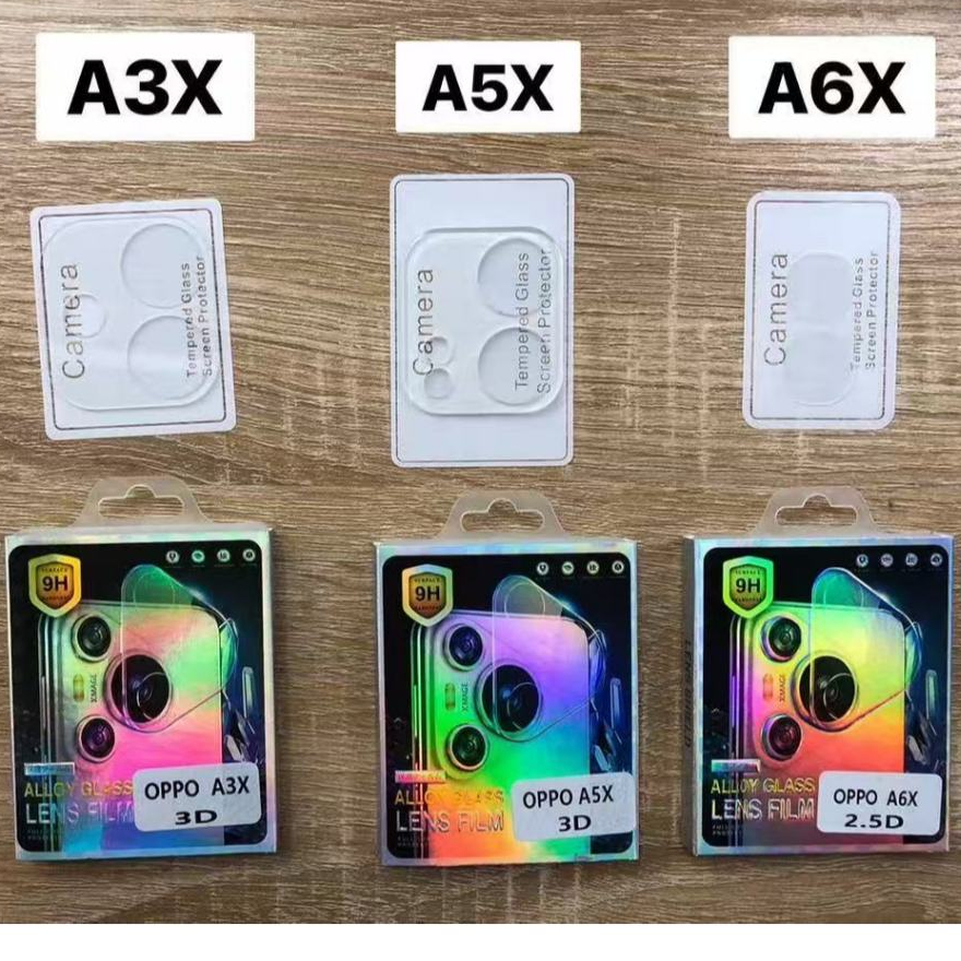 OPPO A3X A5X A6X A3PRO A5PRO A6PRO A5 A6 กล้องเลนส์ ใส Protector สําหรับ Clear กระจกนิรภัย กันรอย กันฝุ่น ฟิล์มกล้องหลัง