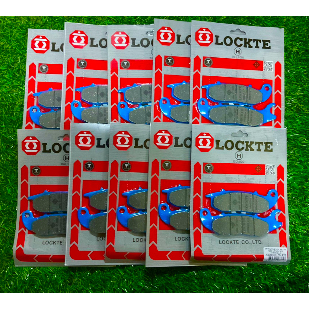 ผ้าเบรคหน้าราคา 10คู่ เวฟ125 บังลม S / R / SONIC / MSX / เวฟ100 เกรดAAA