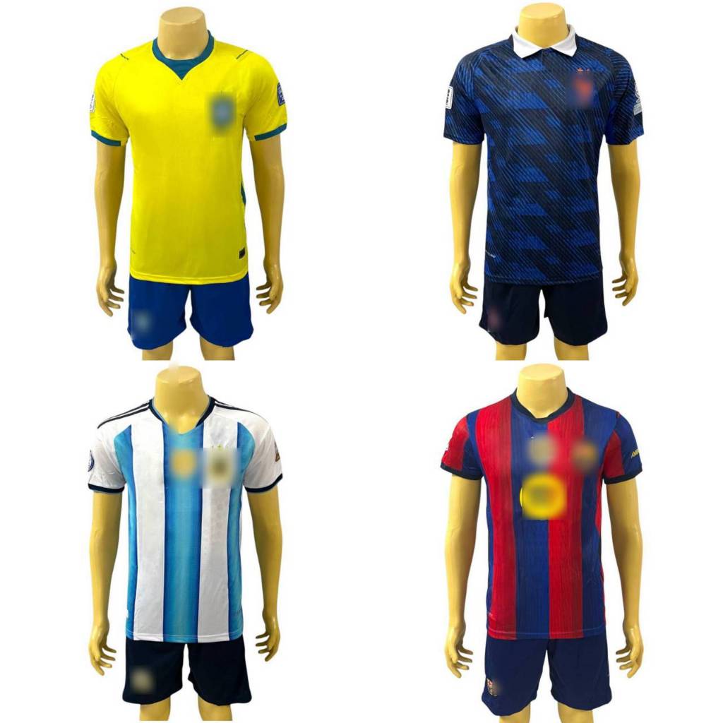 เสื้อกีฬา ชุดฟุตบอลผู้ชาย  เกรดA ทีม แมนยู ได้เสื้อ + กางเกง คุณภาพพรีเมี่ยม ถ่ายจากงานจริง
