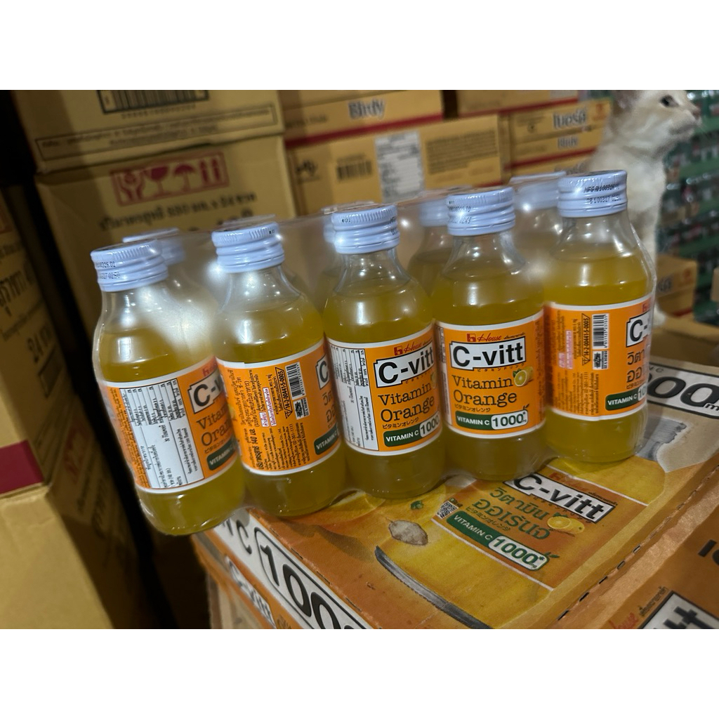 เครื่องดื่มวิตามินซี C-vitt รสส้ม