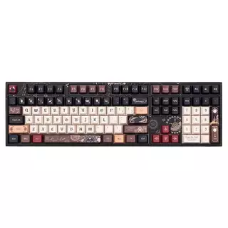 พร้อมส่ง!! คีย์บอร์ด เมาส์ AKKO 5108 V5 Bun Piggy Full Size 100% คีย์บอร์ดขนมปัง ครีมมี่ Mechanical Keyboard T100