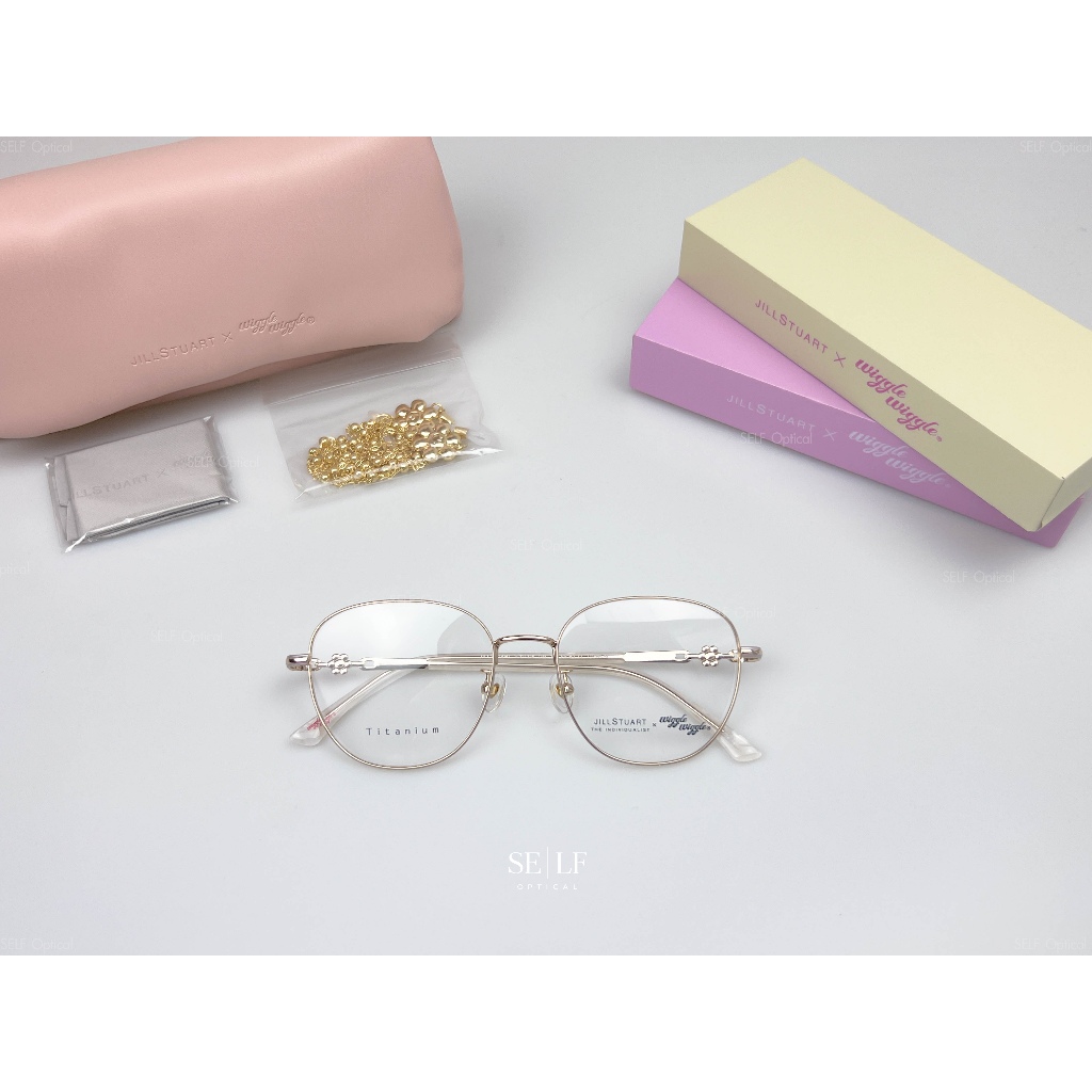 กรอบแว่น JILL STUART x Wiggle Wiggle JL33133X Size 53 ของแท้ รับประกัน 2 ปี ศูนย์ไทย พร้อมบริการหลังการขาย