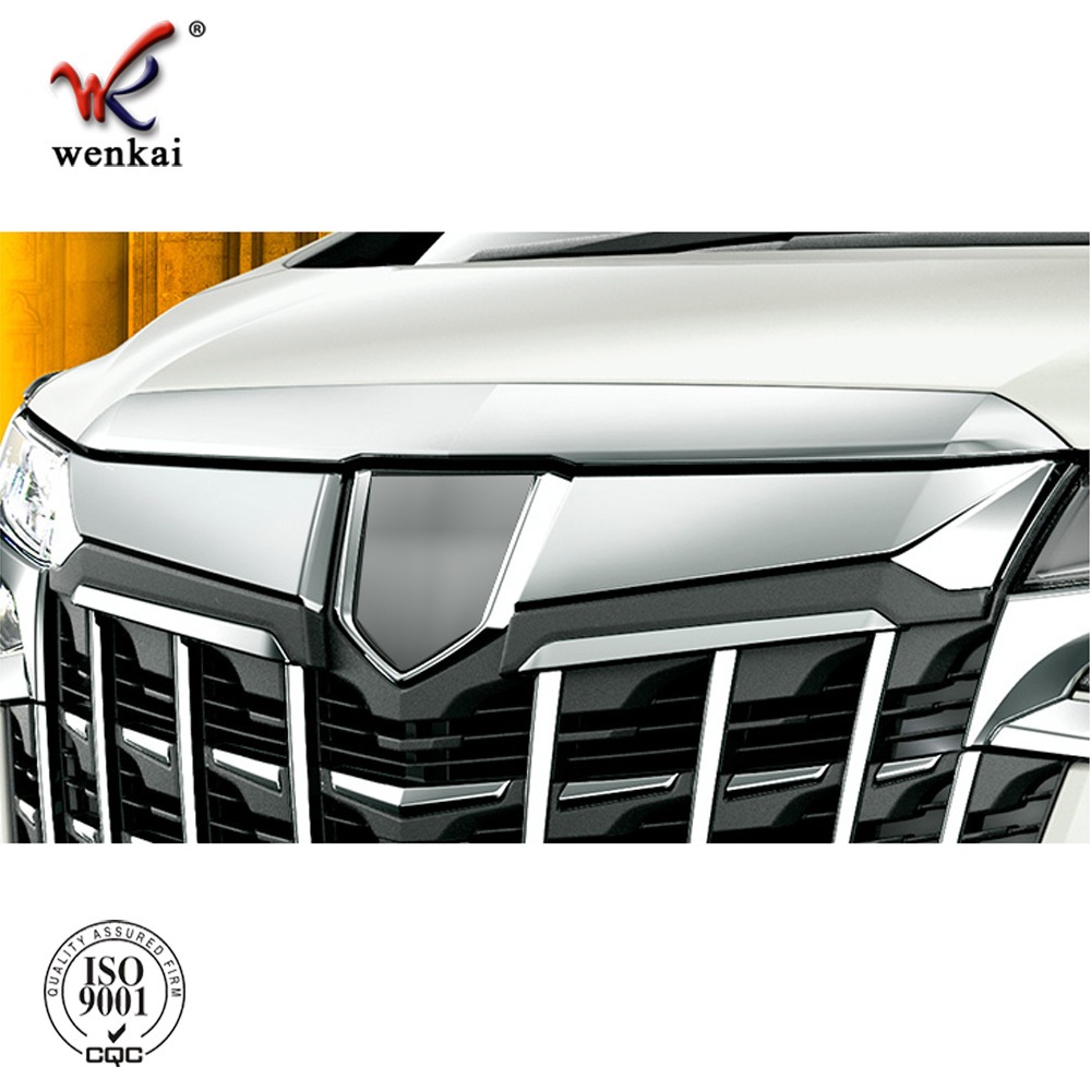 คิ้วกระจังหน้าแต่ง alphard 30 คิ้วโครมเมียมเสริมกระจังหน้า อัลพาทปี 18 ถึง 23