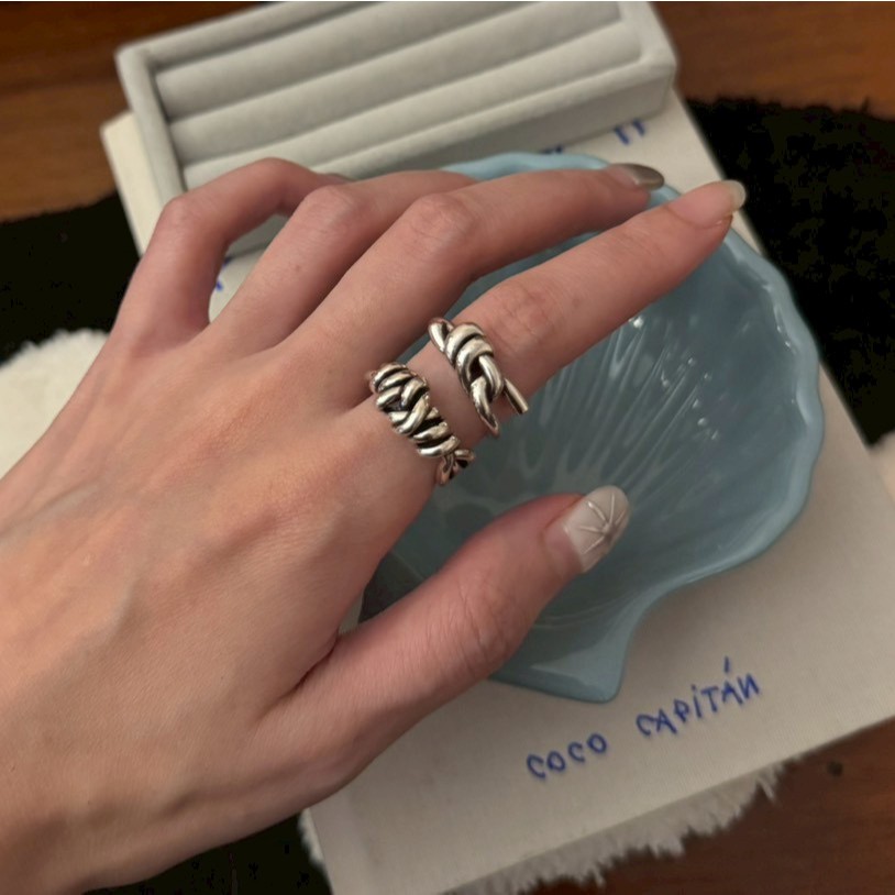 Damien s925 ring แหวนเงินแท้ ไซซ์ 6.5-7