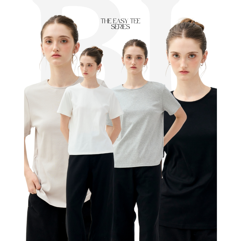 BCTS08 The Easy Tee Series - เสื้อยืดสีคลาสสิค