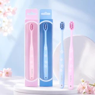 Buoola Soft Clean Toothbrush แปรงสีฟันขนนุ่มอ่อนโยน 5 ดาว เหมาะกับคนเหงือกบอบบาง ทำความสะอาดลึก