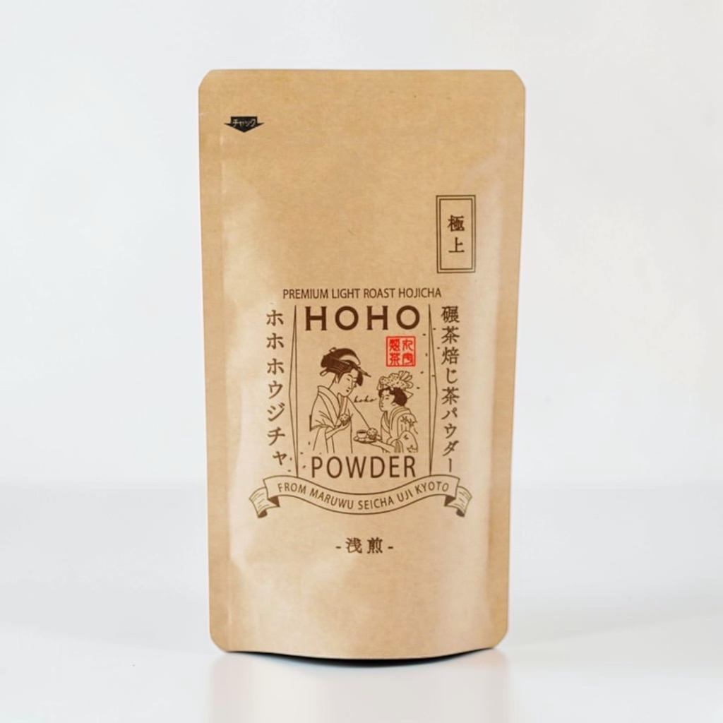 HOHO Premium Light Roast Hojicha Powder 80g 🍫🍂 พรีเมียมโฮจิฉะ | พร้อมส่ง