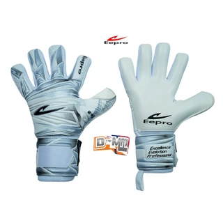 ถุงมือผู้รักษาประตู Eepro รุ่น DMAX รหัส EG10D9D ถุงมือโกล ตัดเย็บ Negative Cut มี Finger Save 5 นิ้ว ถอดไม่ได้
