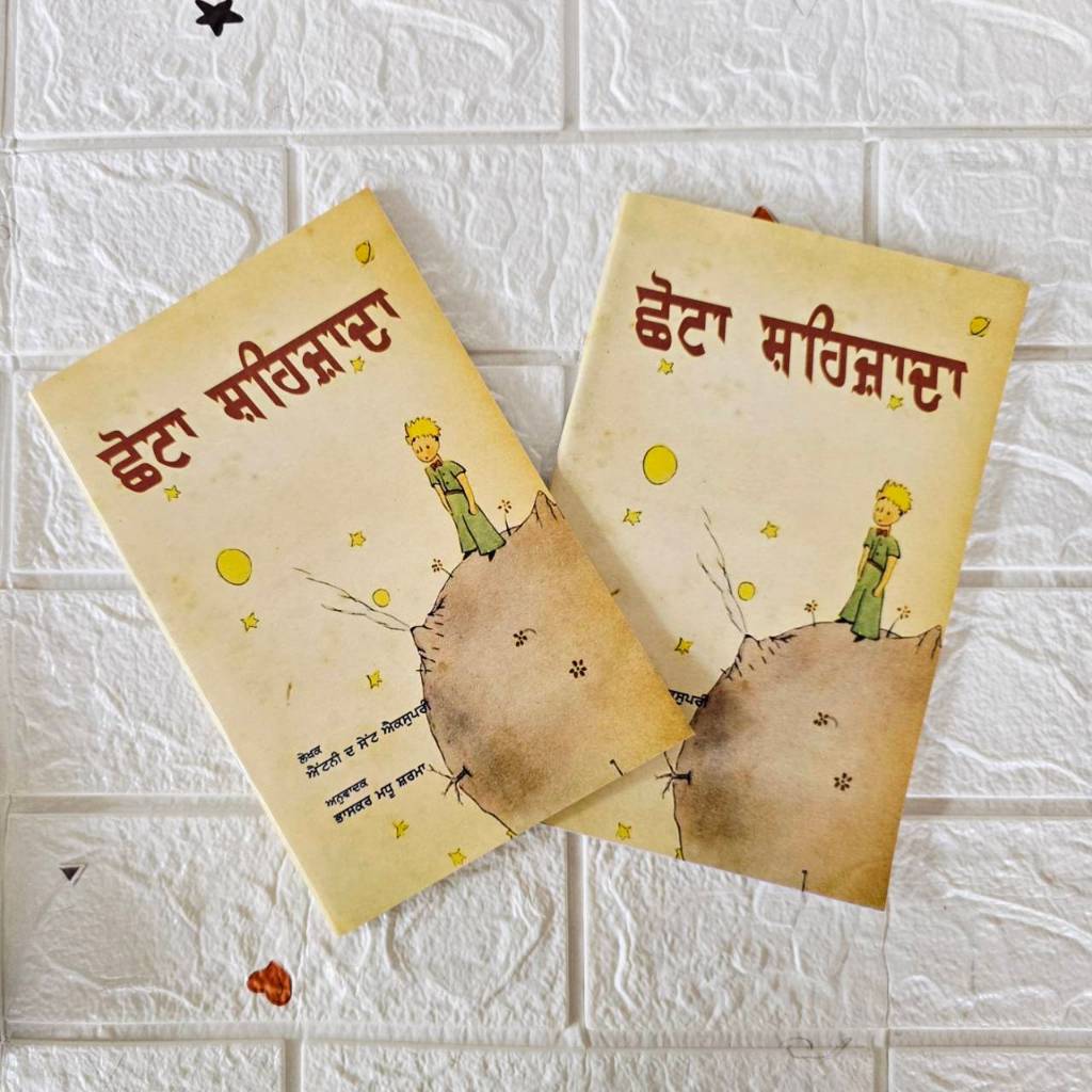 หนังสือเจ้าชายน้อย ภาษาปัญจาบี อักษรคุรมุขี  The Little Prince - Panjabi in alphabet Gurmukhi