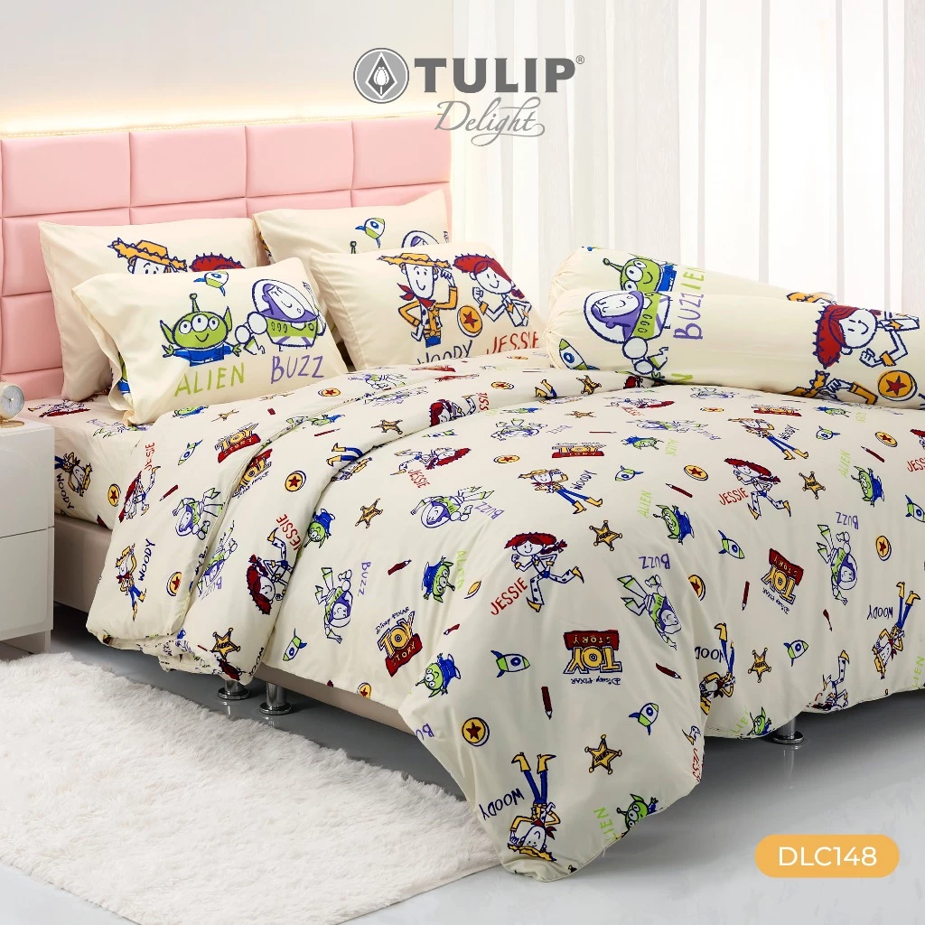 ชุดผ้าปูที่นอน Tulip Delight ลาย Toy Story DLC148