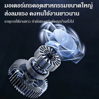 พัดลมลิเธียมไร้สาย 9 นิ้ว ใช้ในบ้านและกลางแจ้ง ปรับความเร็วได้ ลมแรง พกพาสะดวก อายุการใช้งานยาว เหมาะตกปลา แคมป์ปิ้ง