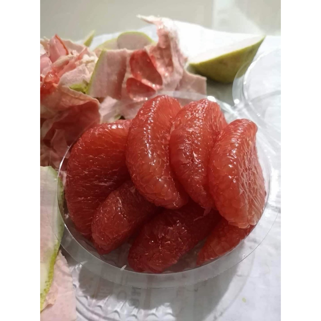 ส้มโอทับทิมสยาม0.7-1.0กก/ต่อลูก(1ลูก)