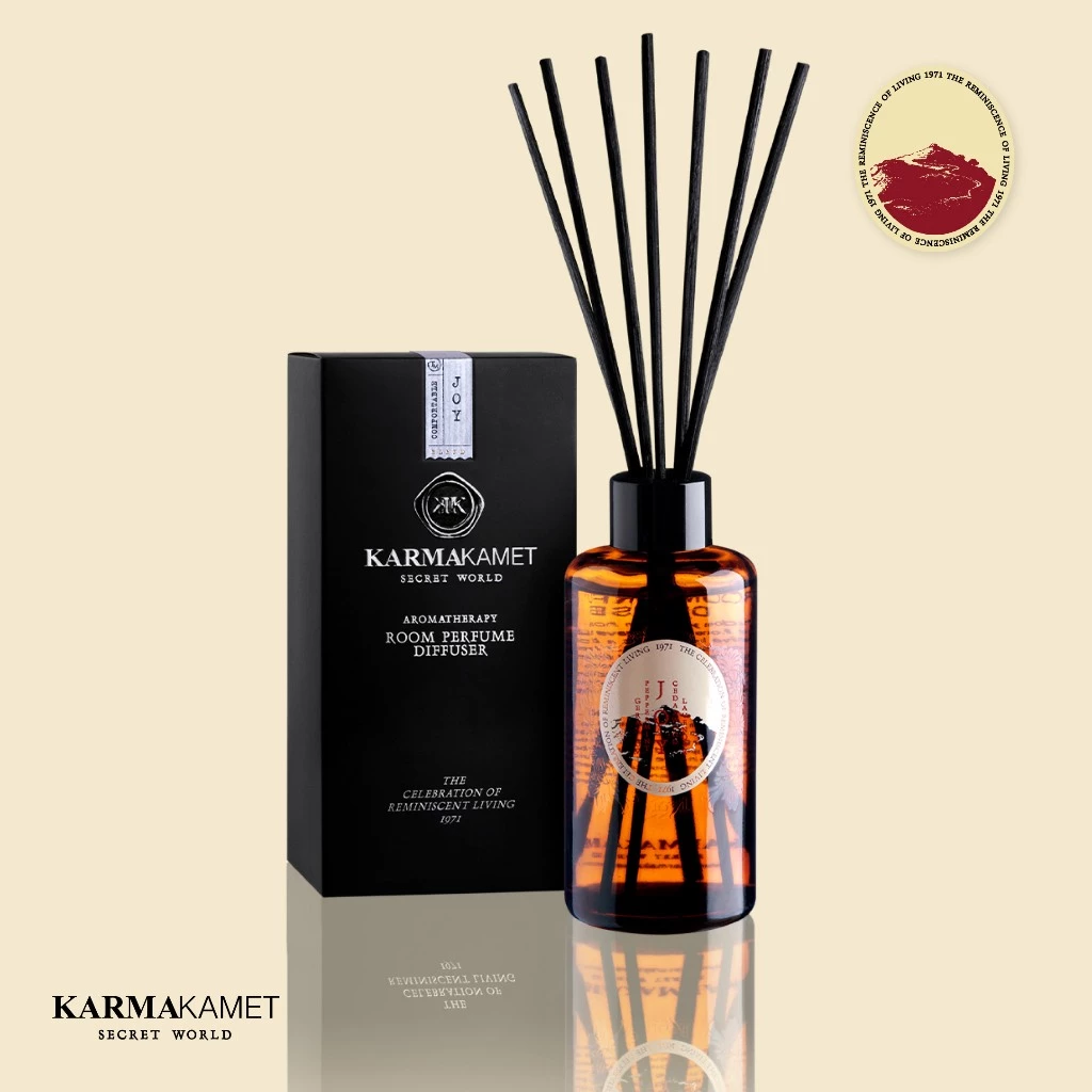 KARMAKAMET | Aromatherapy Room Perfume Diffuser | คามาคาเมต ก้านไม้หอมกระจายกลิ่น ตกแต่งบ้าน ปรับอากาศ ผ่อนคลาย