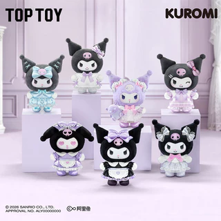 TOPTOY x KUROMI Dream Closet Series Plush Pendant Blind Box มพวงกุญแจตุ๊กตาผ้า ฟิกเกอร์สะสม ของขวัญวันเกิด ของขวัญ 100%