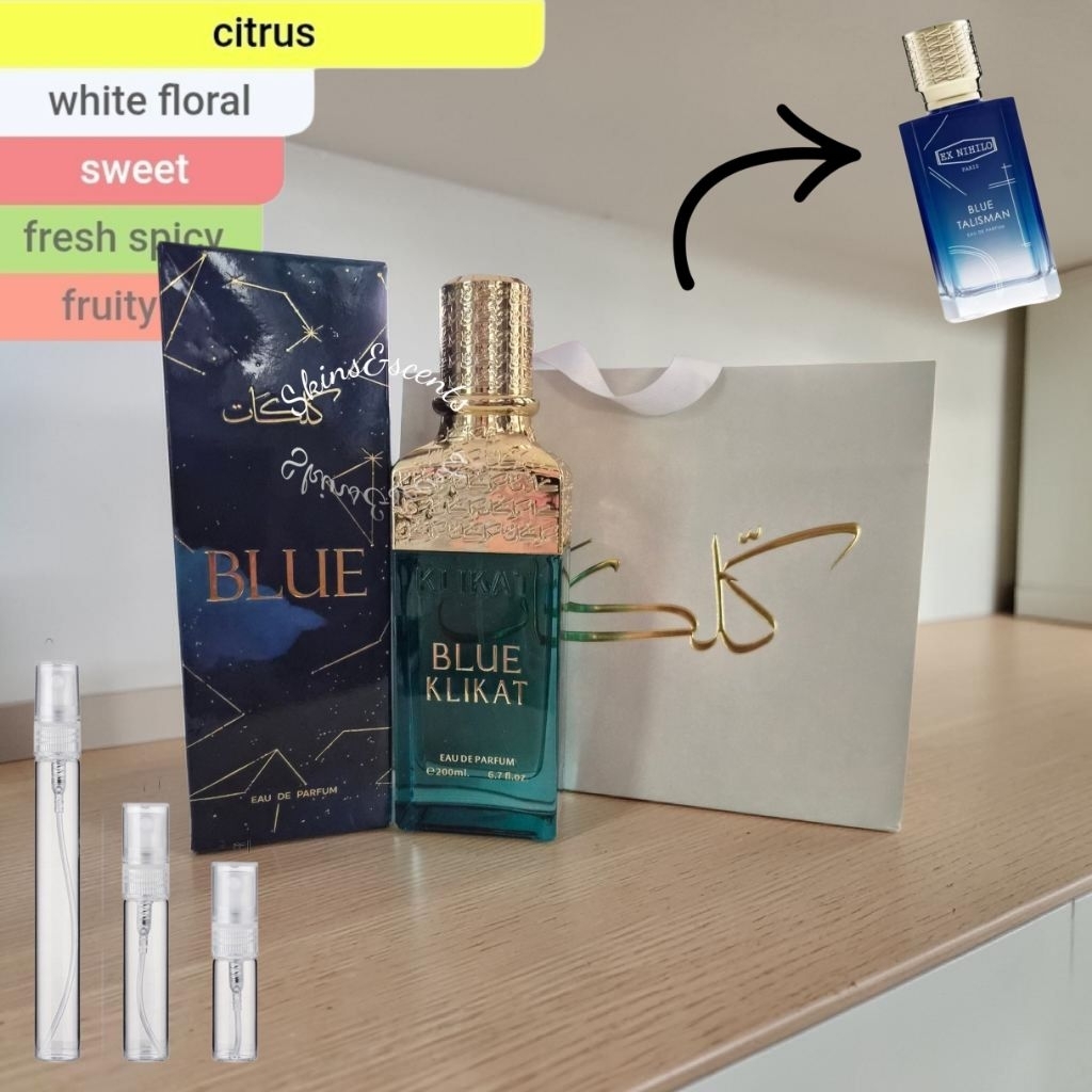 (แบ่งขาย)แท้💯Blue Klikat Edp By Alezz Oud