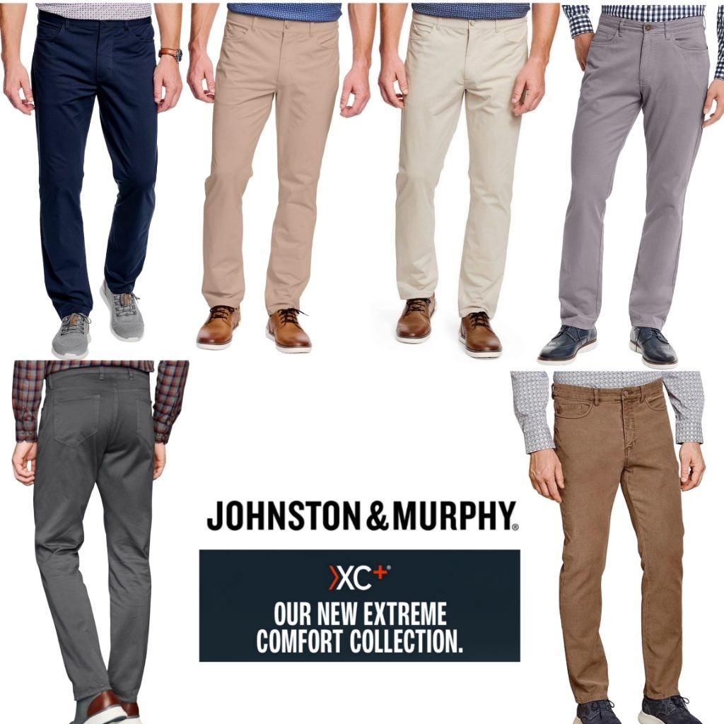 กางเกงขายาว Johnston & Murphy XC+ Extreme comfort 5 Pocket Pant