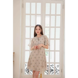 Pamlook Waffle dress ผ้าชีฟอง