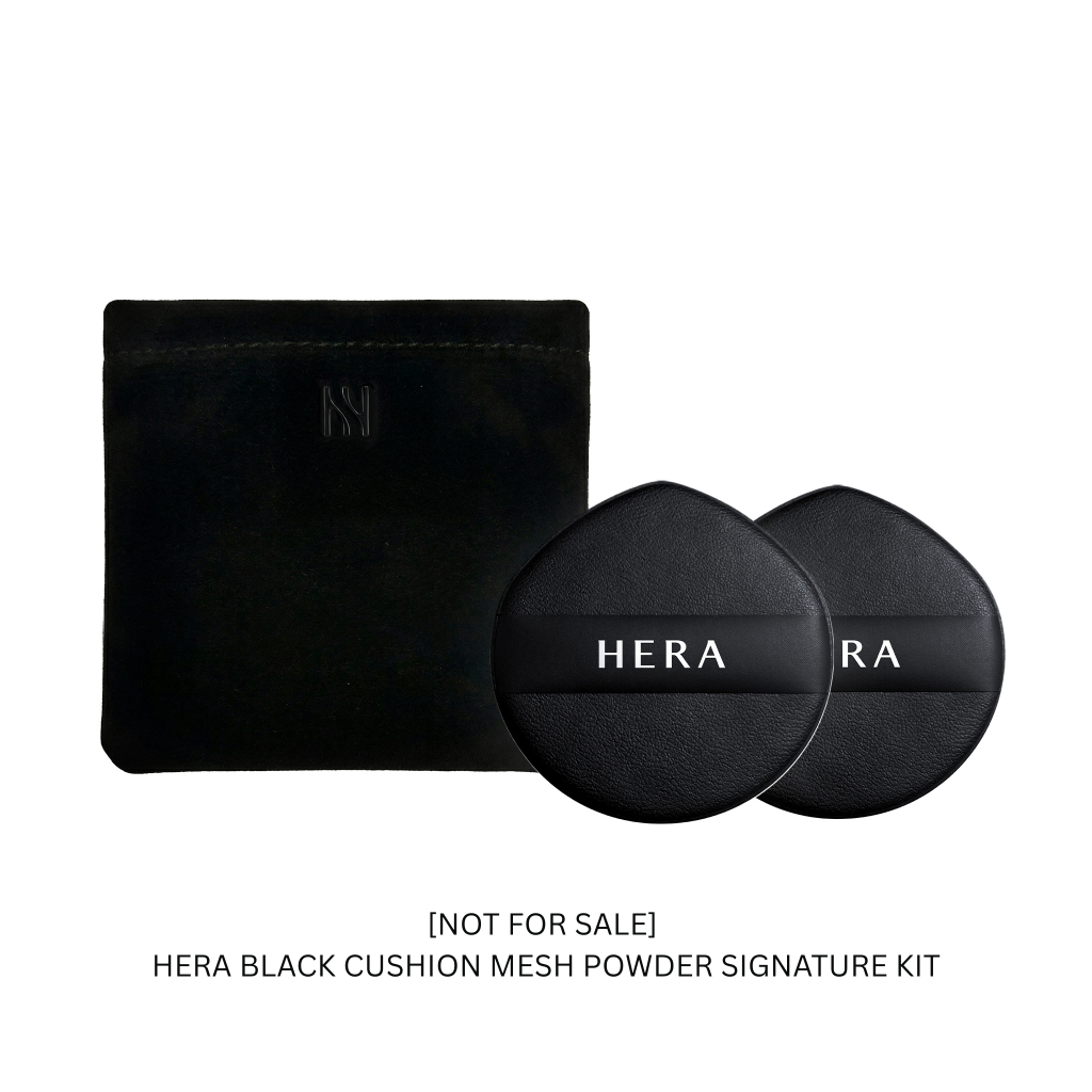 [NOT FOR SALE] HERA BLACK CUSHION MESH POWDER SIGNATURE KIT