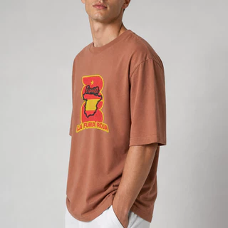 WARRIX เสื้อโอเวอร์ไซส์ T-SHIRT OVERSIZE รุ่น SPAIN (LA-262TSAWC17)