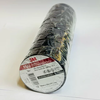 3M TEMFLEX PLUS เทปพันสายไฟ 3M (10ม้วน/แถว) สีดำ ธันไฟฟ้า
