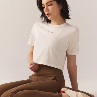 Wakingbee Crop Tee เสื้อคลุมทับสปอร์ตบรา ทรงครอป แขนสั้น ผ้าเบา นุ่ม ใส่สบาย กันยูวี ใส่ออกกำลังกายได้หลากหลาย