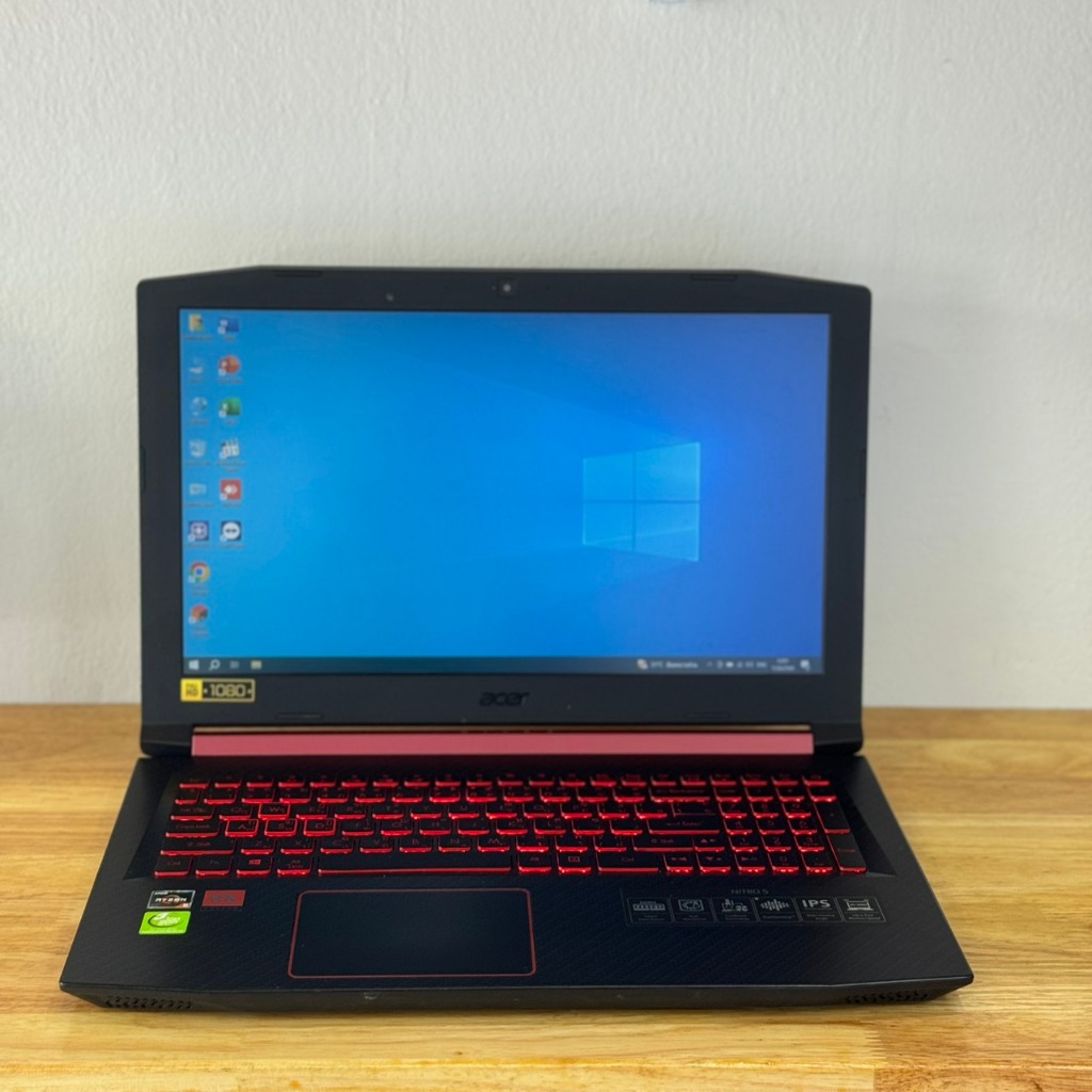 Acer Nitro5 Notebook Gaming CPU Ryzen5 2500U Ram 8 GB RX560X 4GB HDD 1Tb แบตดีเก็บไฟ บอดี้สวย