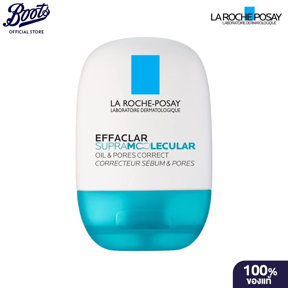 Laroche posay EFFACLAR SUPRA CARE MIZU 40ml ลาโรช โพเซย์ เอฟฟาคลาร์ ซูพราโมเลคูลาร์ ออยล์ แอนด์ พอร์ คอร์เร็ค 40 มล.