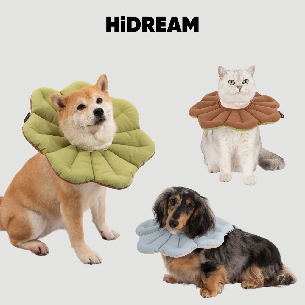 [ส่งด่วน] HiDREAM คอลล่าร์กันเลียสัตว์เลี้ยง Petal Soft Collar นุ่มเบา ใส่สบาย ป้องกันการเลียแผล