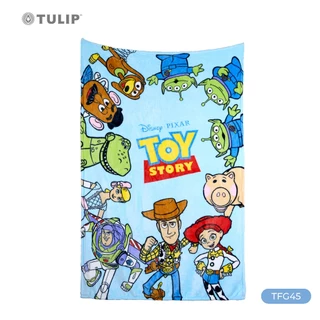 Tulip Fleece ผ้าห่มขนแกะเทียม TFG45 ทอยสตอรี่ Toy Story ลิขสิทธิ์แท้ Disney Pixar ผ้าห่มฟลีซ สัมผัสนุ่มพกพาสะดวก