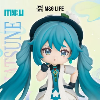 M&G LIFE x Blokees Hatsune Miku "Miracle Q - Future With You" Series Articulated Figure / Building Block Toy Blind Box