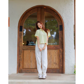 Pikpok♡ POCO Shirt 🥥🍋🍑 เสื้อเชิ้ตลายทาง ผ้าไม่ต้องรีด เนื้อผ้ามีเท็คเจอร์ในตัว น้ำหนักเบา ใส่สบายเลยค้า