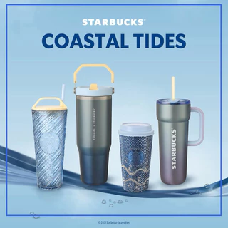 💯% Starbucks Coastal Tides Collections แก้วสตาร์บัคส์ Cups จำหน่ายของแท้ 100% จาก Shop ทุกชิ้น