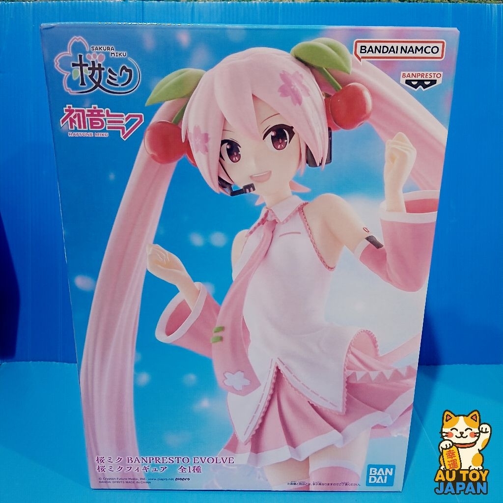 Sakura Miku Banpresto Evolve Sakura Miku ลิขสิทธิ์แท้ มือ 1 นำเข้าจากญี่ปุ่น
