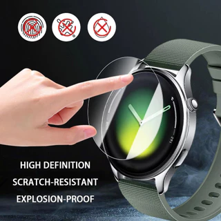 ฟิล์มกันรอยหน้าจอสำหรับนาฬิกา Xiaomi Watch S4 ขนาด 41 มม./47 มม. กระจกนิรภัย Ultra-HD ติดตั้งง่าย สำหรับ Mi Watch S5