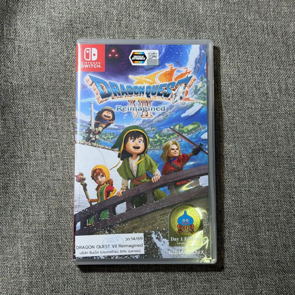 แผ่นเกม Nintendo Switch : NSW Dragon Quest VII Reimagined (Asia)