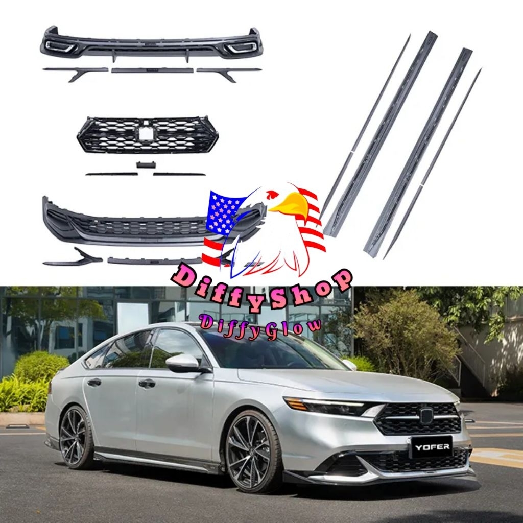 ชุดแต่งสเกิร์ตรอบคัน Honda Accord G11 2024-2026