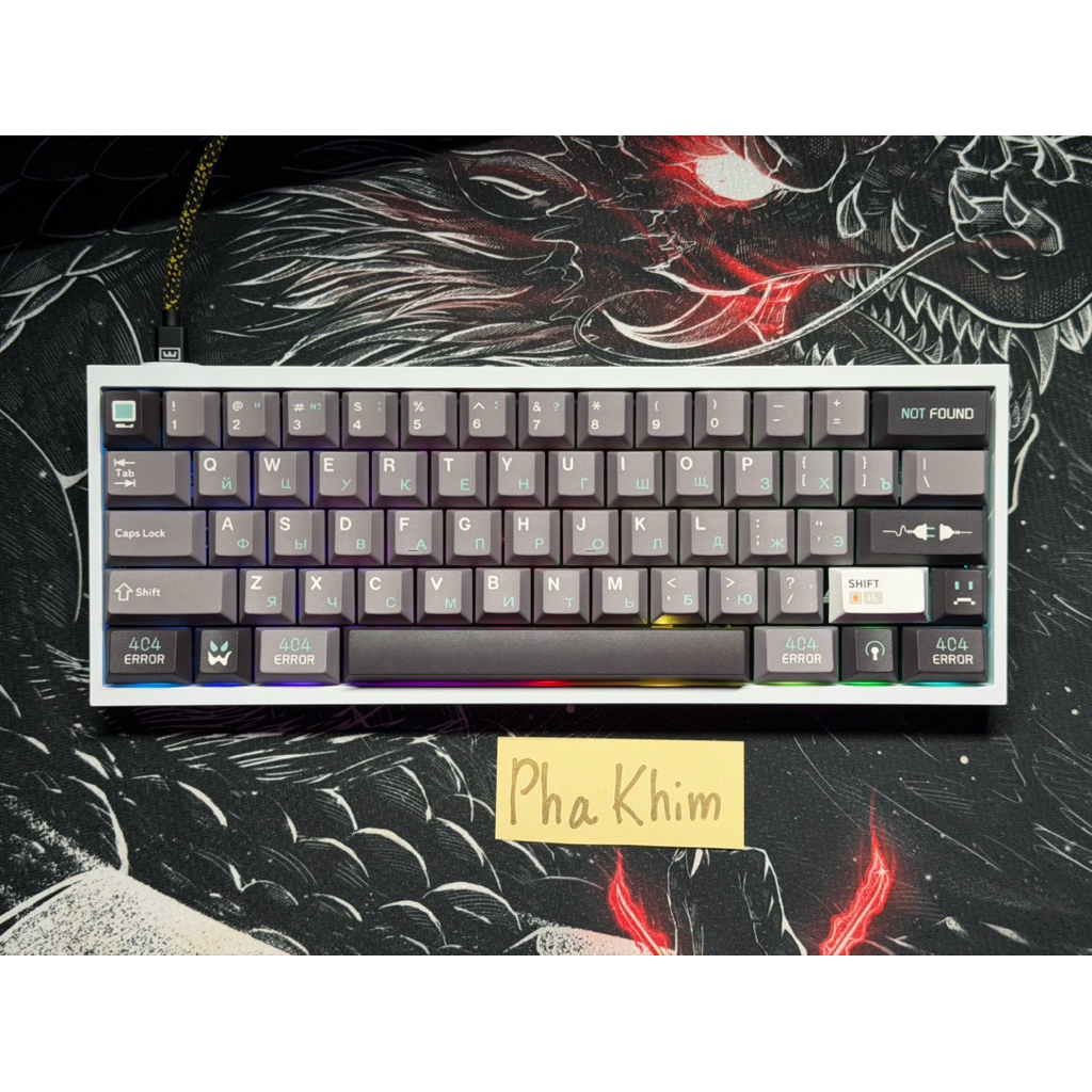 Venom60he RGB 7u full build