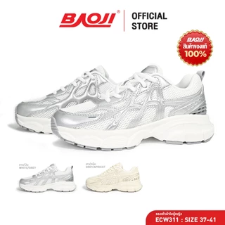 BAOJI บาโอจิ รองเท้าผ้าใบแฟชั่นผู้หญิง รองเท้าสนีกเกอร์ พื้นหนา Chunky Sneakers ONLINE EXCLUSIVE รุ่น ECW311