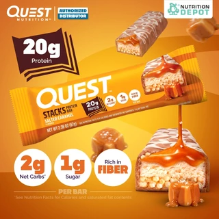 Quest Stacks Protein Bar 1 Bars โปรตีนบาร์ - 1 ชิ้น