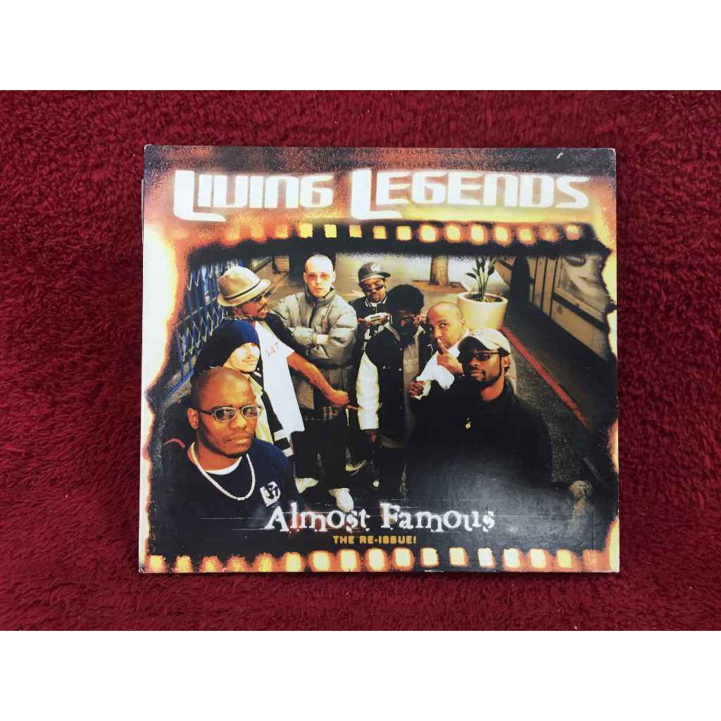 CD Living Legends – Almost Famous: The Re-Issue! สภาพตามรูปปก AA325-133