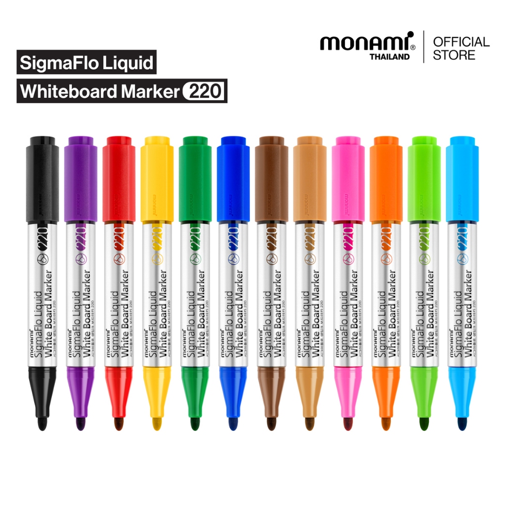 Monami ปากกาไวท์บอร์ด รุ่น SigmaFlo 220 (ด้ามเดี่ยว)