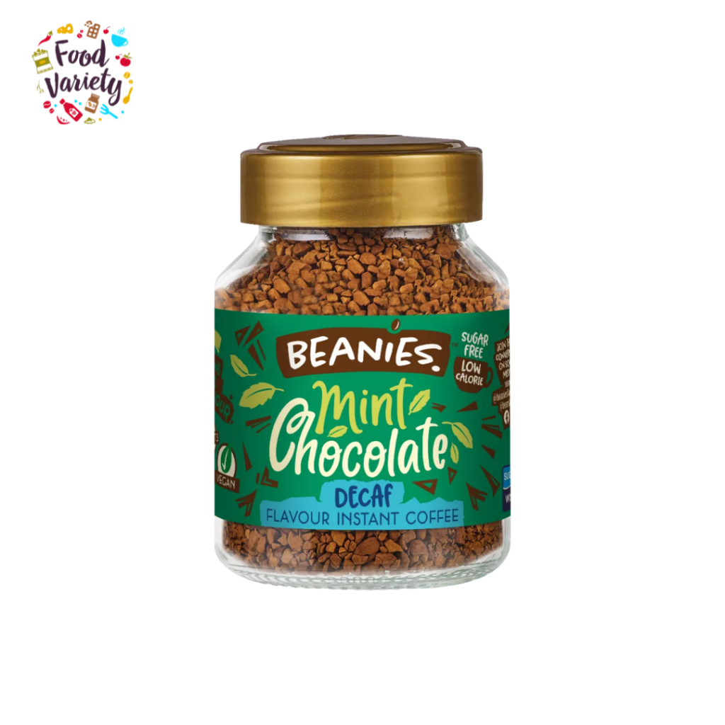Beanies Decaf Mint Chocolate Flavoured Instant Coffee 50g