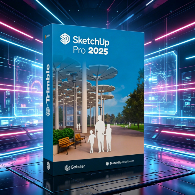 Sketchup Pro 2026 + ฟรี V-Ray 7 โปรแกรมออกแบบบ้านสำหรับ Windows และ Mac