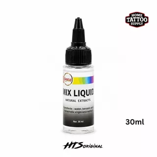 GENTLE MIX LIQUID น้ำยาผสมหมึกงานสัก ทำหมึกไหลลื่น สีลงง่าย ไม่ทำร้ายผิว(สินค้าแบ่งขาย)